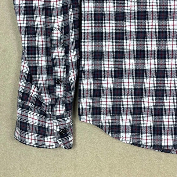 J.Crew Brushed Twill Button Up Long Sleeve Shirt Mens M Slim Fit Multicolor - Picture 3 of 14